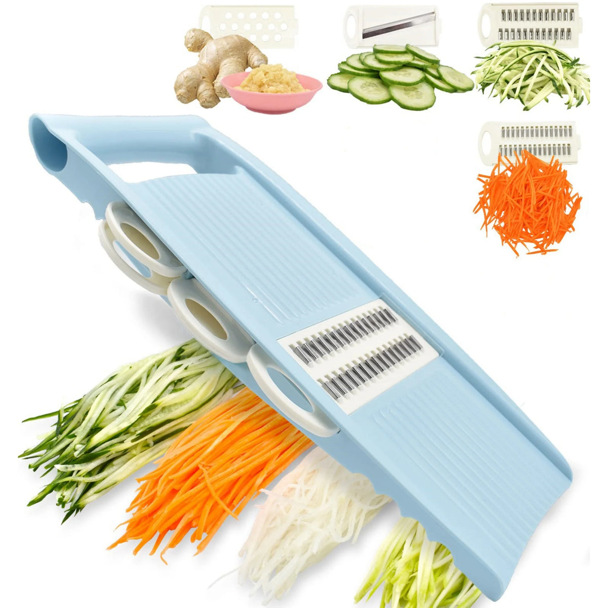 5 in1 Vegetable Fruit Slicer Multifunctional Manual Food Grater