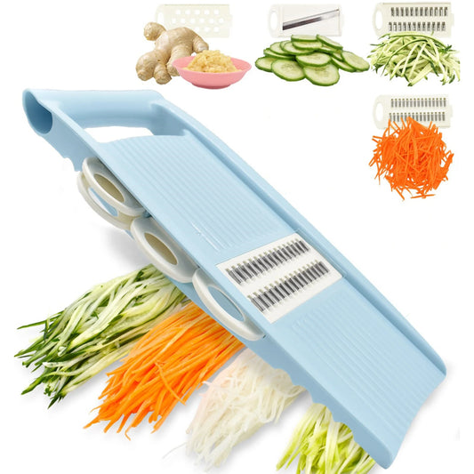 5 in1 Vegetable Fruit Slicer Multifunctional Manual Food Grater