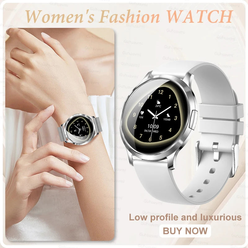 New Smart Watch For Women Gift 1.32 Inch Full Touch Screen