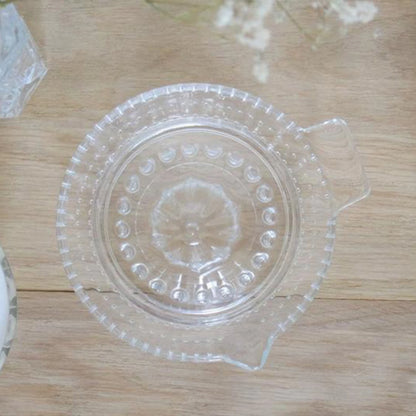 Glass Manual Lemon Juicer Orange Squeezer Juice Extractor