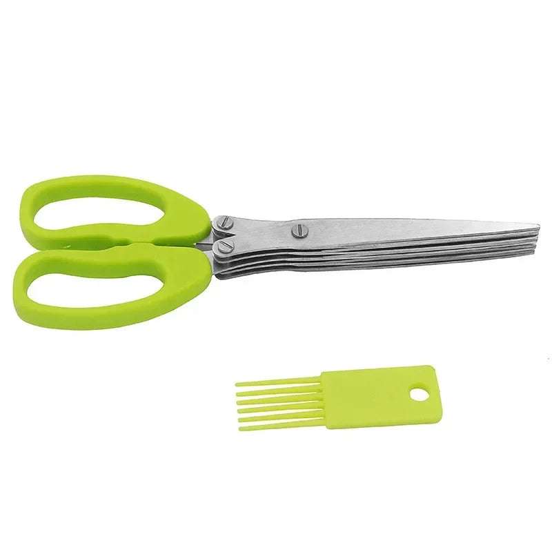 Kitchen Scissors Multifunctional Multi Layers Stainless Steel