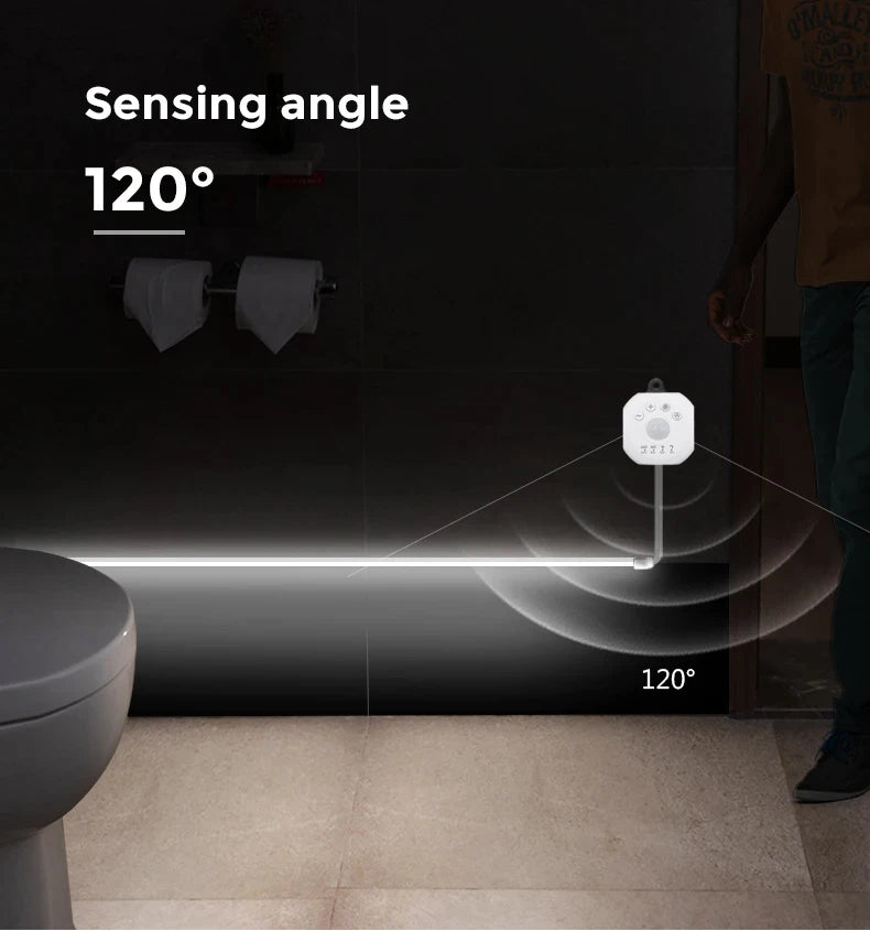 Motion Sensor Stair Lights With Chase Effect Under Bed Lights