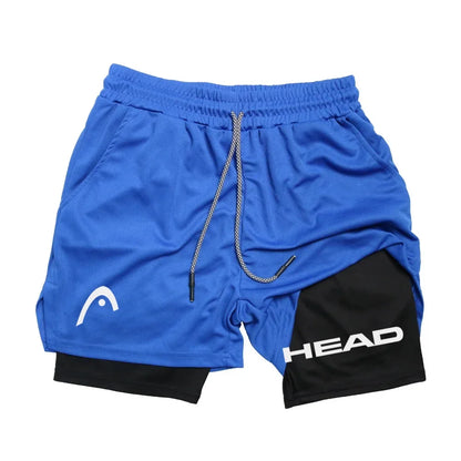 Anime Berserk Head Running Shorts Men Fitness Gym Training