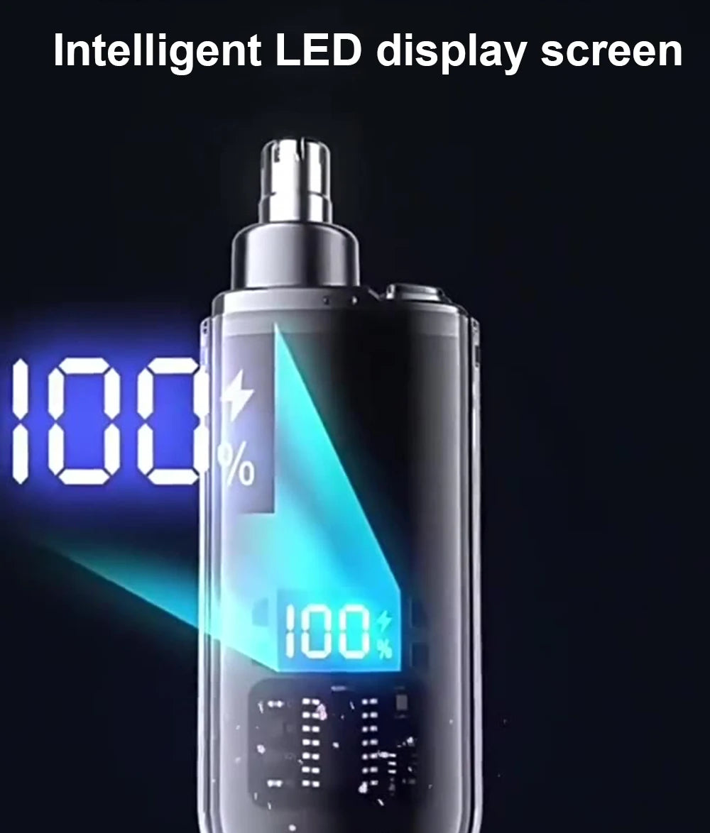 Nose Hair Trimmer Rechargeable Electric Nose Hair Remover