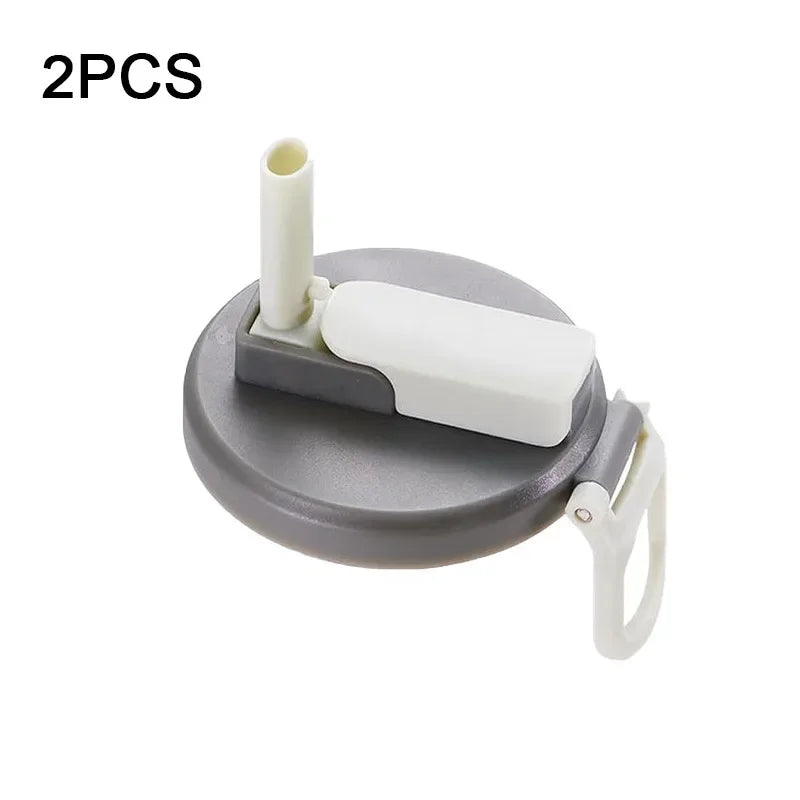 Portable Soda Can Lid Silicone Straw Soda Can Lid Reusable