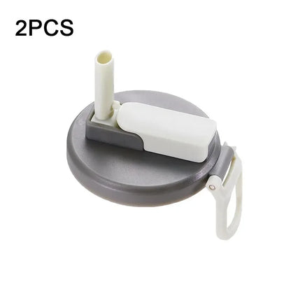 Portable Soda Can Lid Silicone Straw Soda Can Lid Reusable
