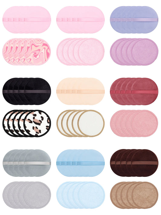 10Pcs Makeup Remover Pads Can Be Soaked in Water