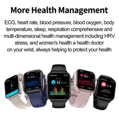 New AI Diagnosis Blood Lipids Body composition Test Smart Watch