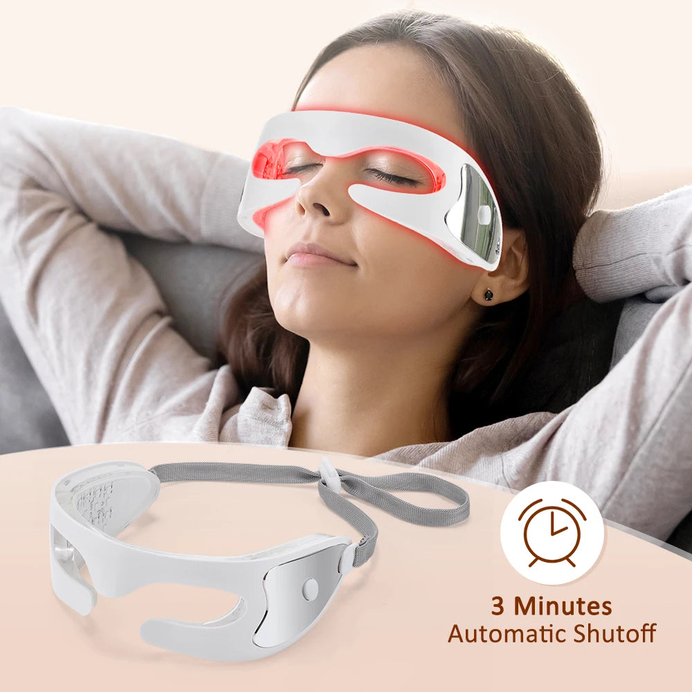 EMS Red Light Eye Massager Eyes Fatigue Relief Relaxation