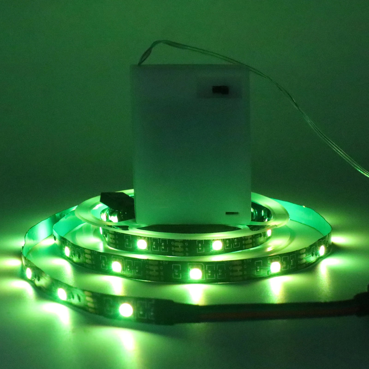 3AA Battery Power RGB Led Strip Light 5V 5050 TV Backlight
