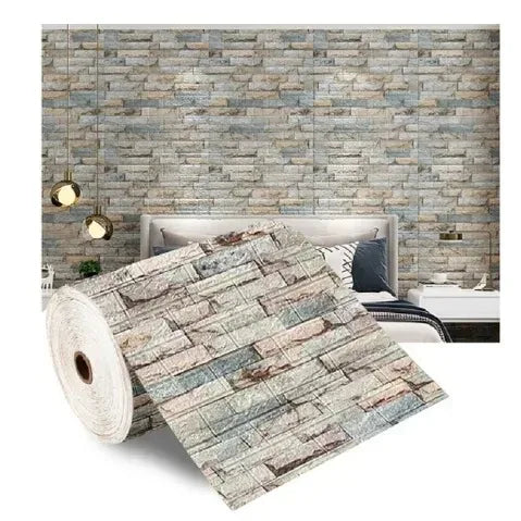 Retro 3D Wall Sticker Imitation Brick Plane Wall Sticker