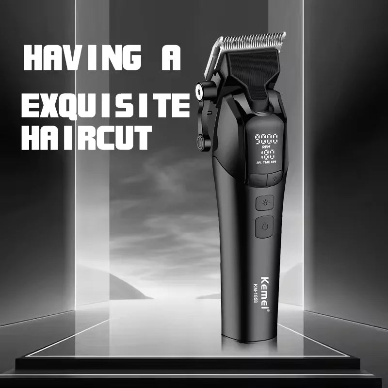 Kemei KM-1858 10W Barber Professional Electric Hair Clipper