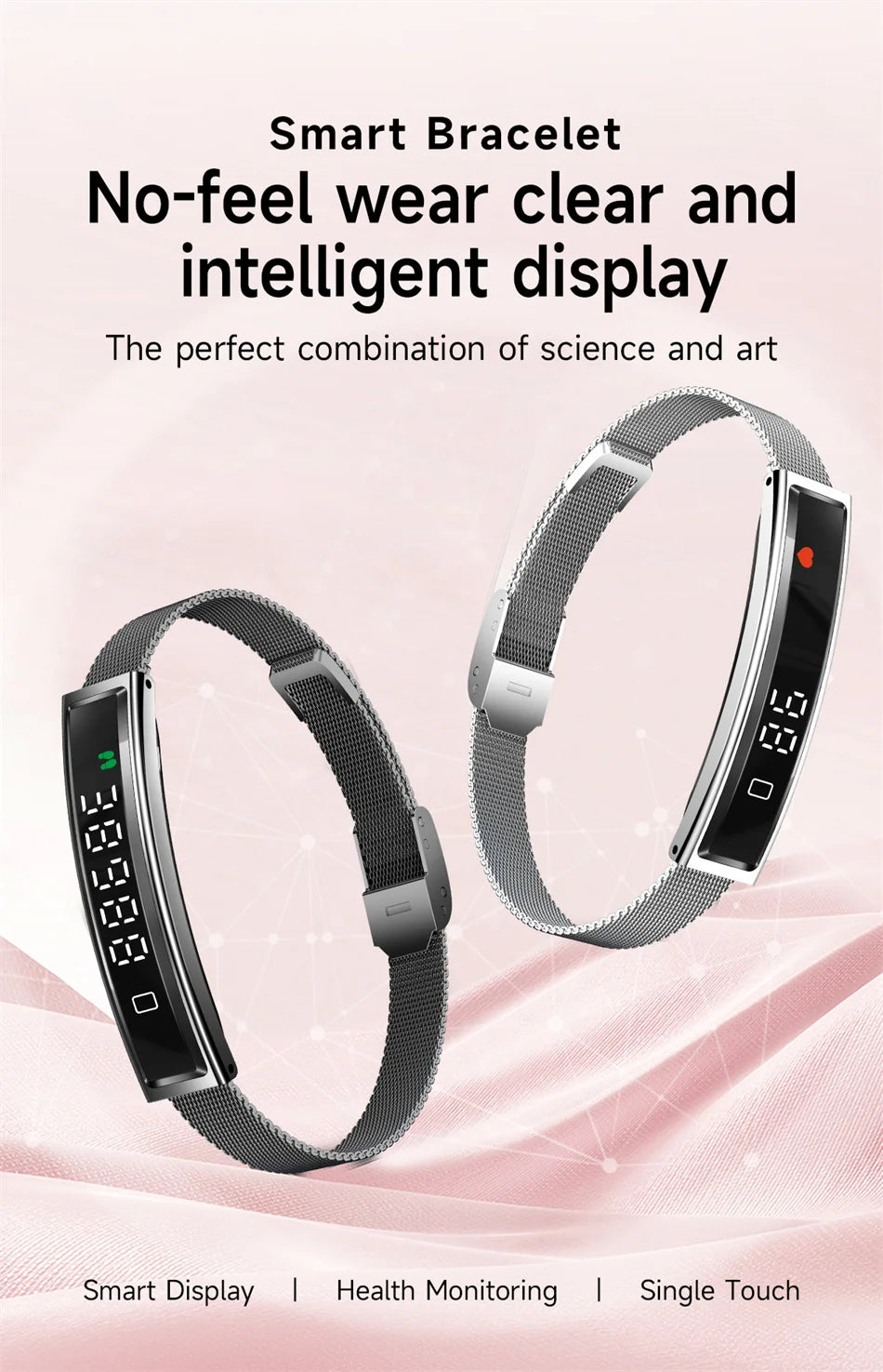 New Fashion Women Smart Bracelet Sport Mode Fitness