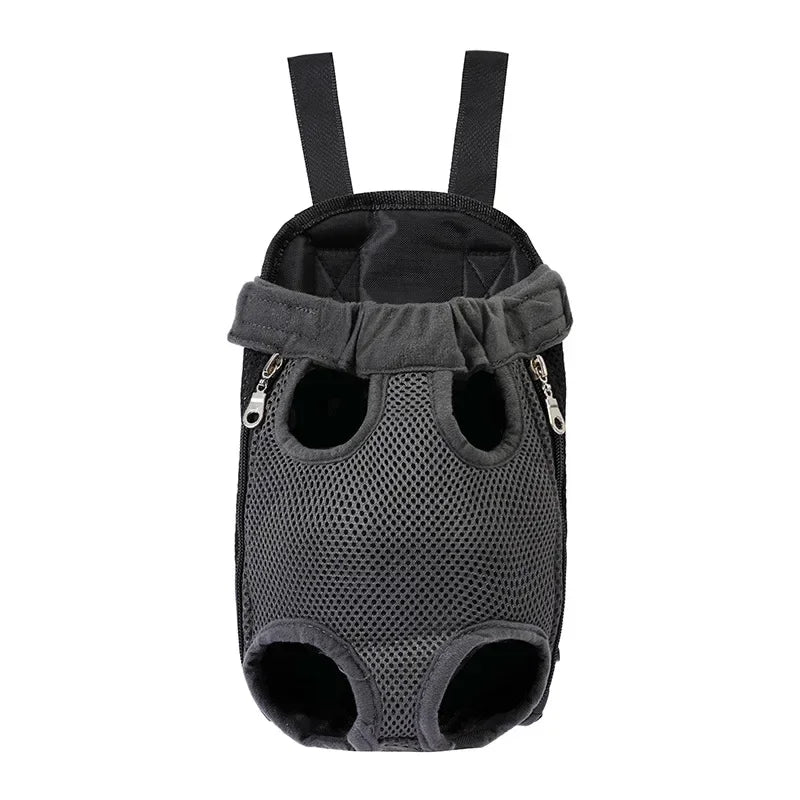 Adjustable Cat Carrier Bag Pet Double Shoulder Backpack