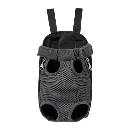 Adjustable Cat Carrier Bag Pet Double Shoulder Backpack