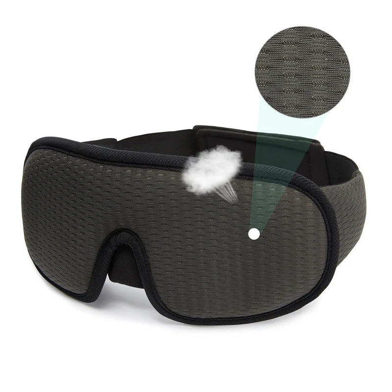 3D Sleep Mask Blindfold Sleeping Aid Eyepatch Eye Cover Sleep