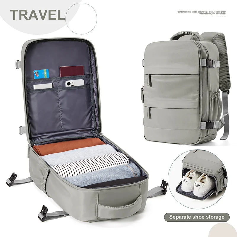 Backpack Cabin Bag Travel Backpack for Men Women
