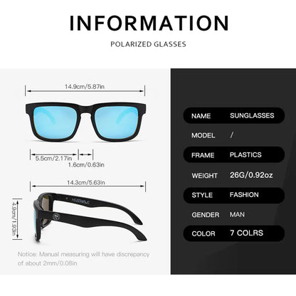 Outdoor Cycling and Driving Polarized Sunglasses Heatwave