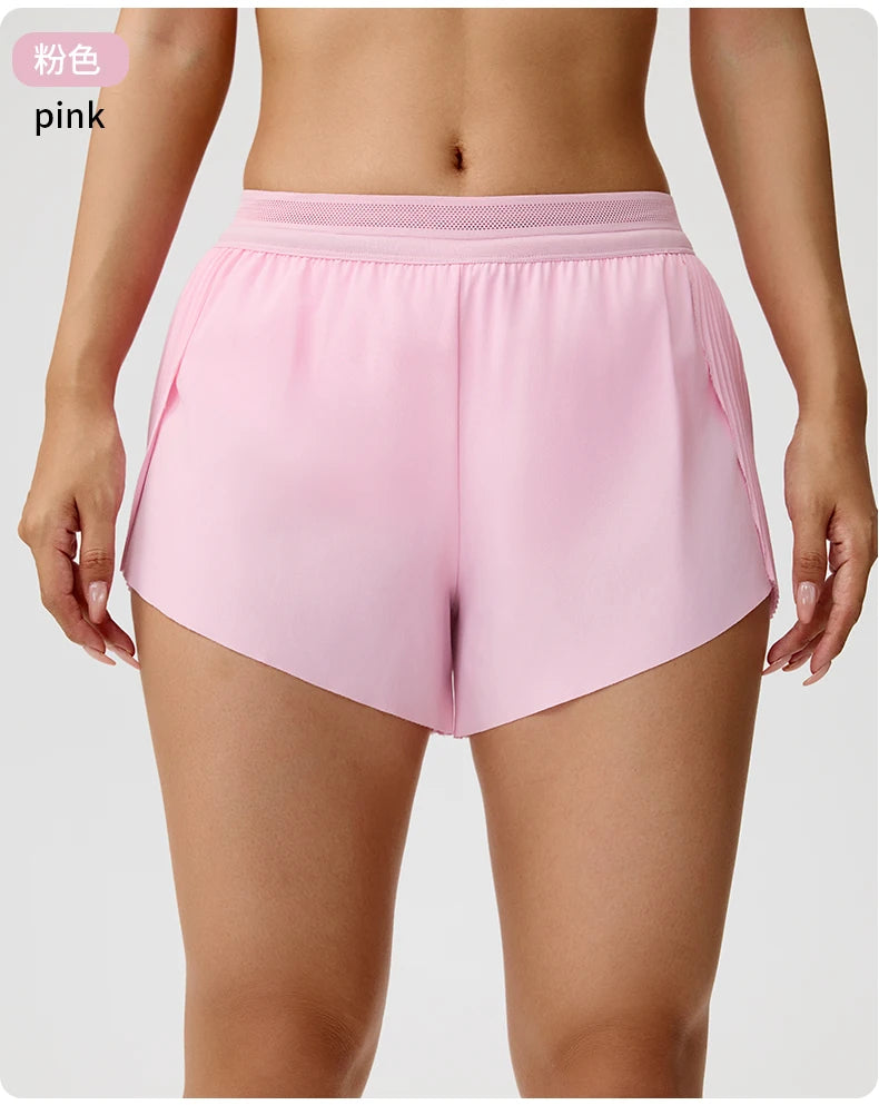 Cooling Mint Fitness Shorts Women's Three-quarter