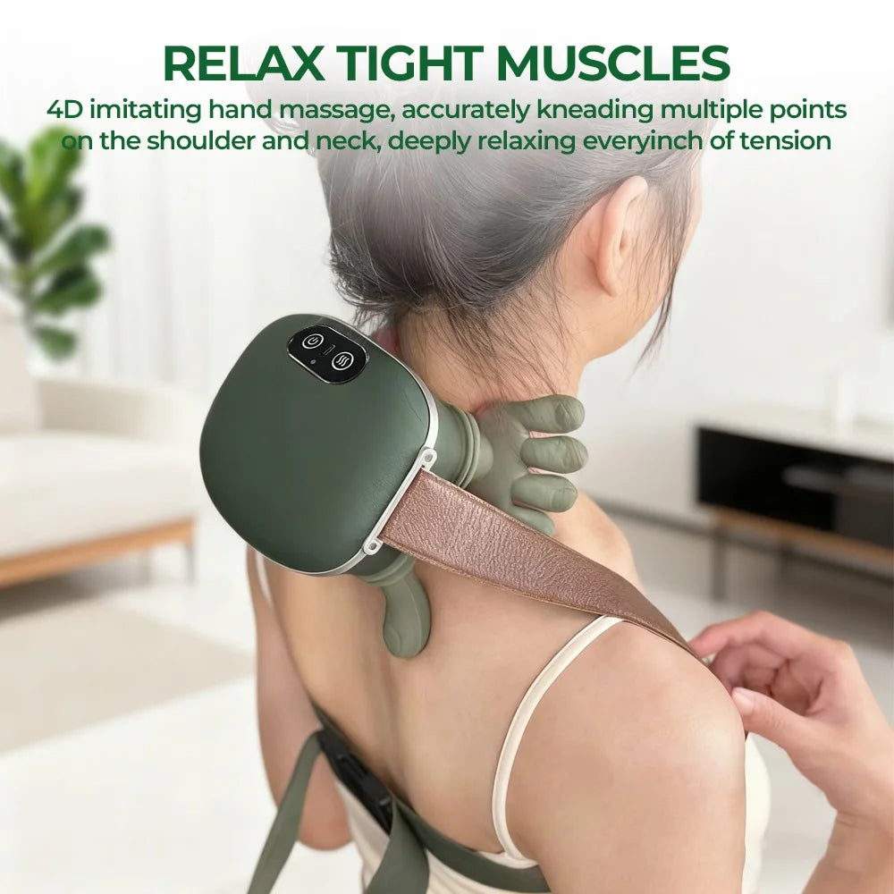 Bionic Neck Shoulder Massager N7 Kneading Massager Shawl