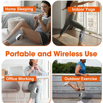 Eletric 360° Air Pressure Calf Massager Wireless Leg Massage