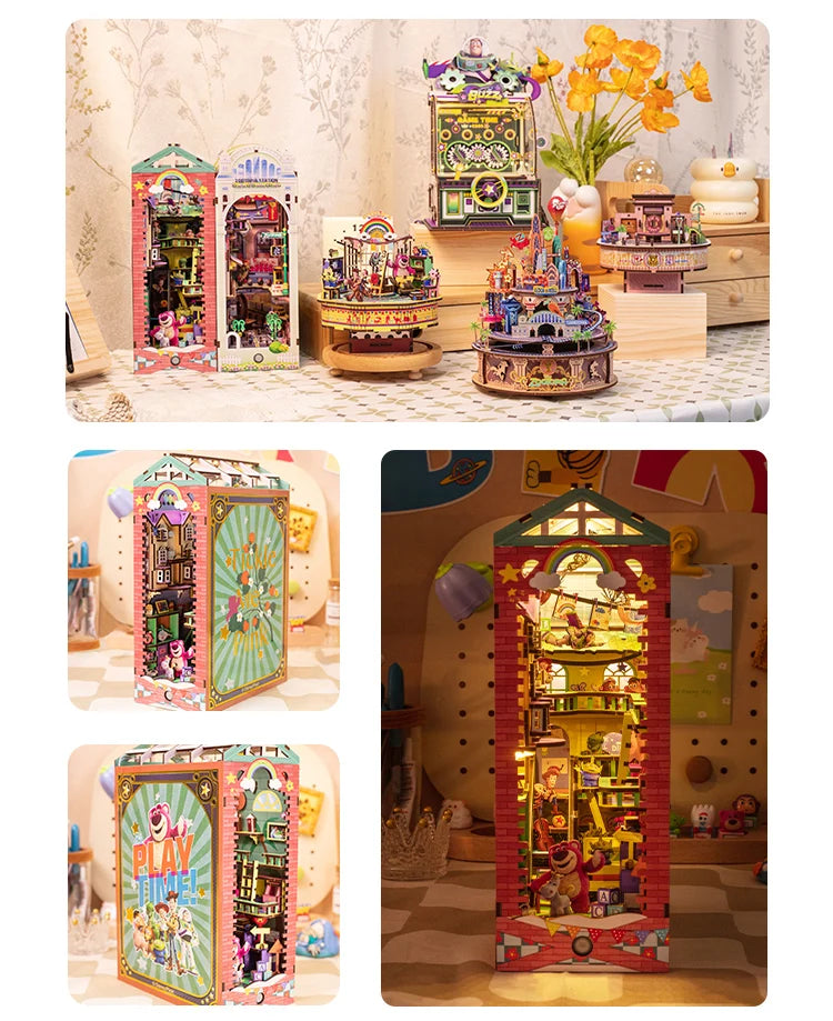 MU Toy Story Bookend 3D Metal Puzzle DIY Assembly Kit