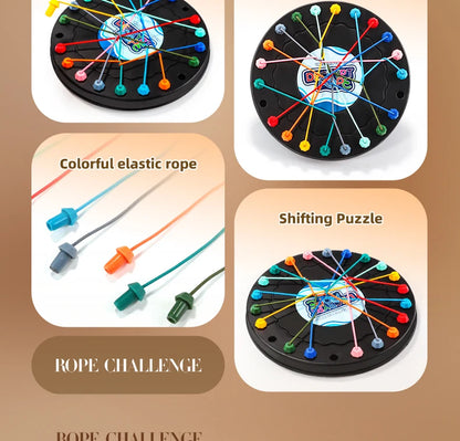 New Rope Breaking Battle Challenge Puzzle Toy Knot Toy