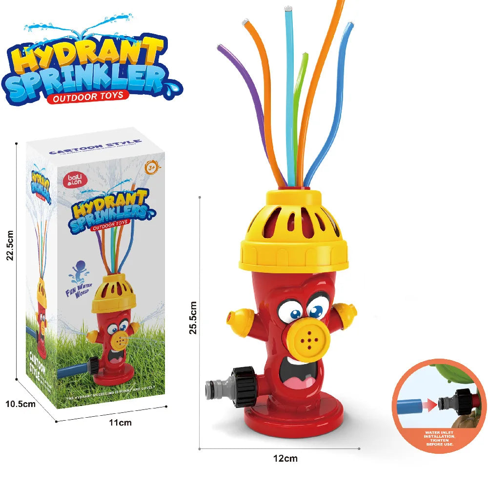 Water Spray Toy Hydrant Sprinkler Outdoor Backyard Garden Toys