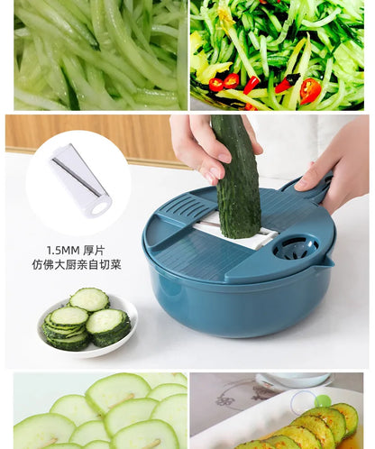 Multifunctional Vegetable Grater Slicer Kitchen Gadget