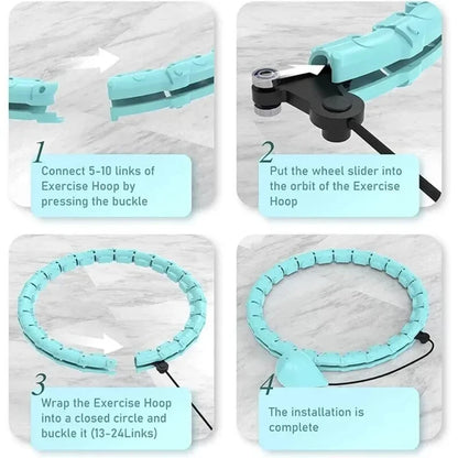 Weighted Sports Circle Hoops for Adults Weight Loss