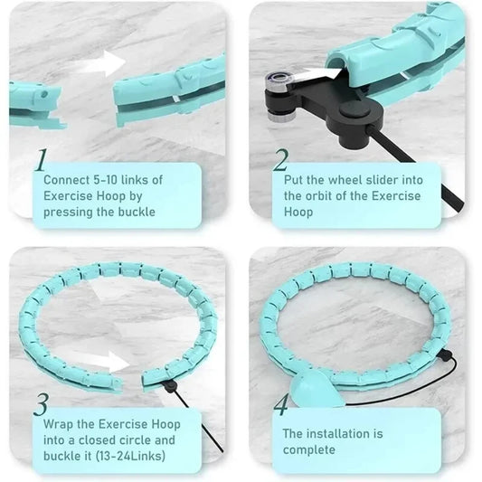 Weighted Sports Circle Hoops for Adults Weight Loss