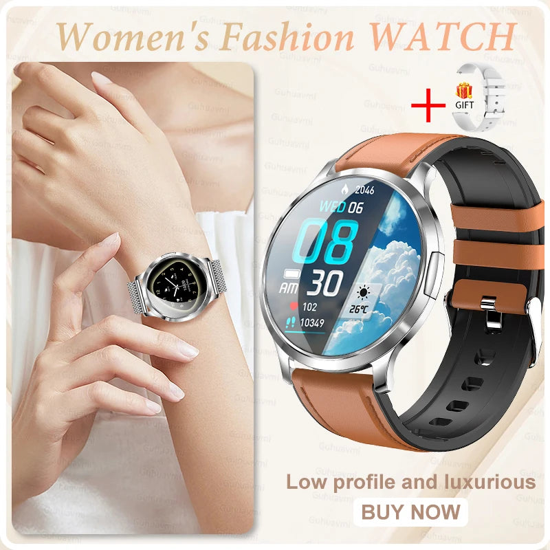New Smart Watch For Women Gift 1.32 Inch Full Touch Screen