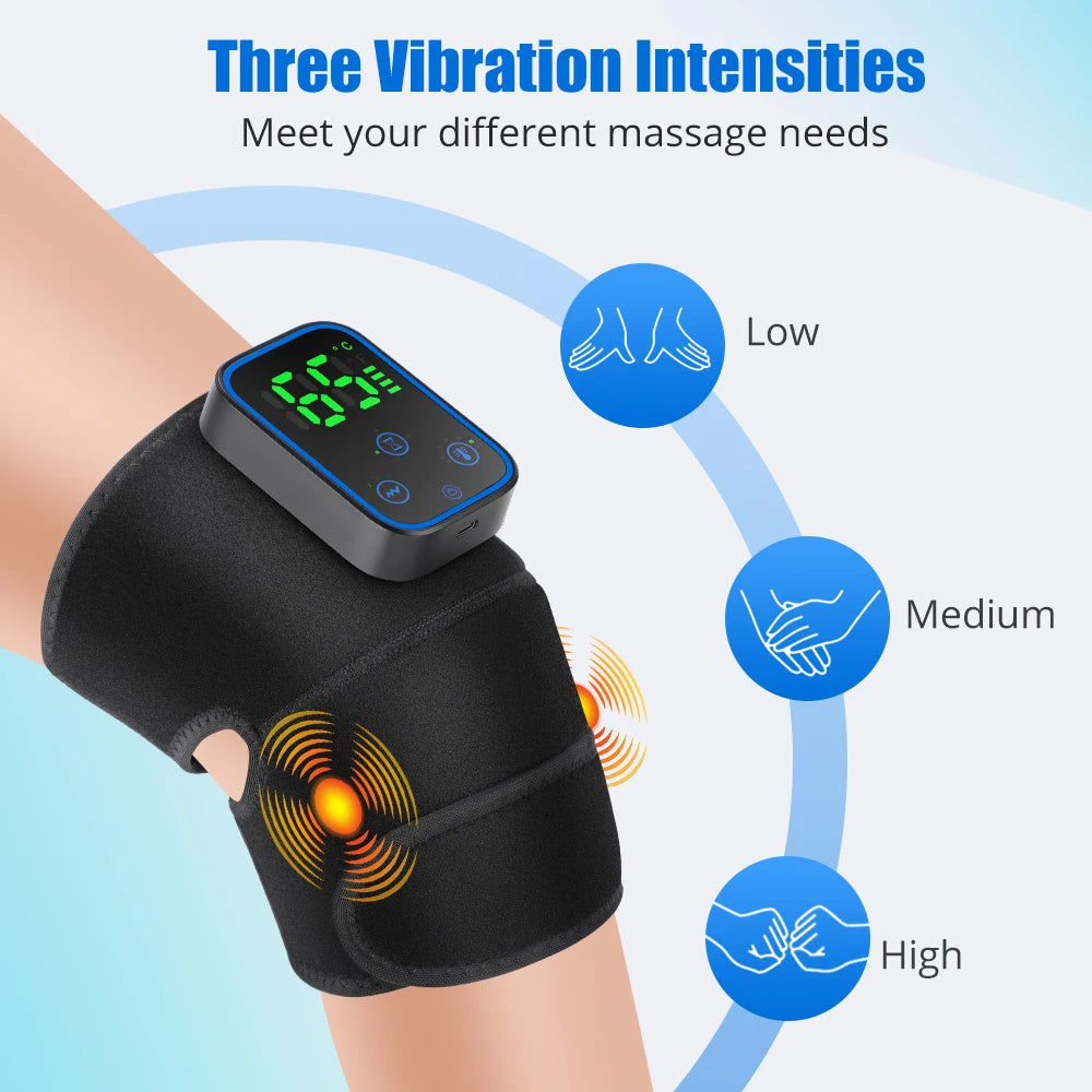 3 in 1 Cordless Thermal Knee Pad Knee Shoulder Massager