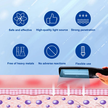 Ultraviolet Phototherapy Instrument Use UVB Lamp