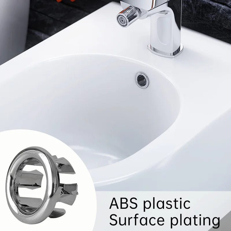 Sink Hole Round Overflow Cover Ring Wash Basin