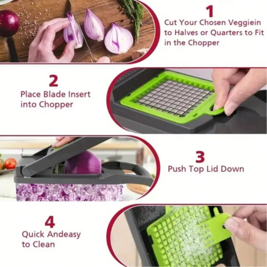 Hand Guard Vegetable Cutter, for Cooking Together