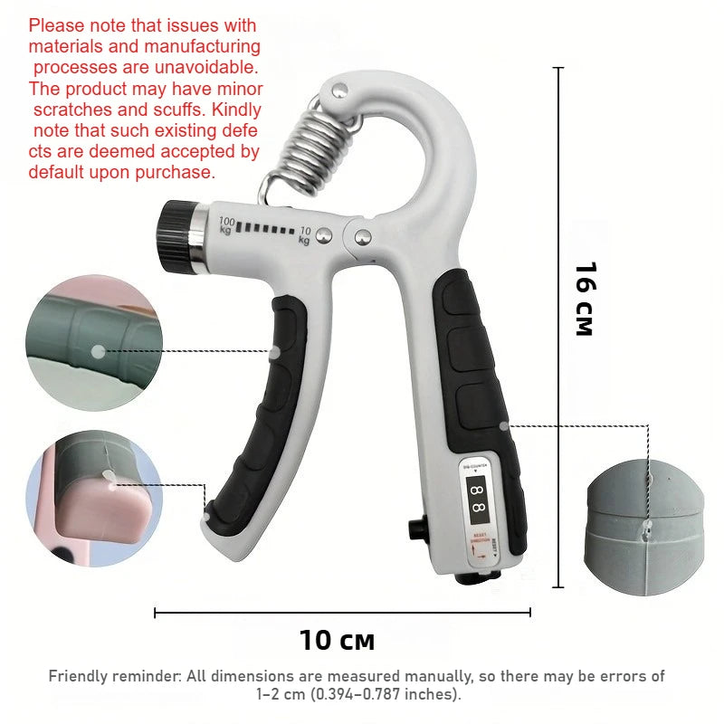 Adjustable Heavy Gripper Fitness Hand Exerciser Grip