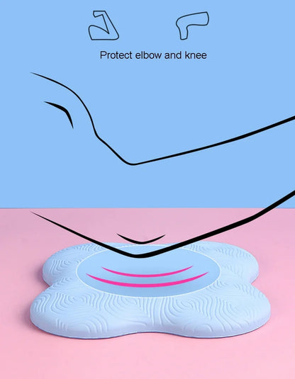 Yoga Kneeling Mat Thickened Flat Support Mat Knee Pad