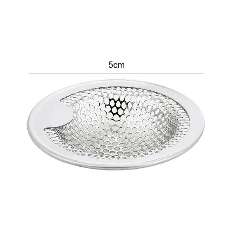 Kitchen Sink Stainless Steel Filter Sewer Mesh Strainers