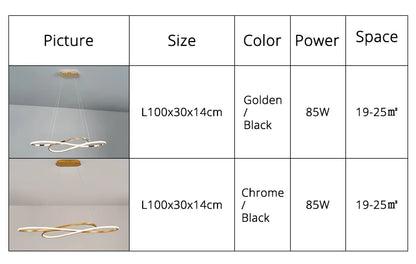Nordic Simple LED Restaurant Pendant Lights Creative Light