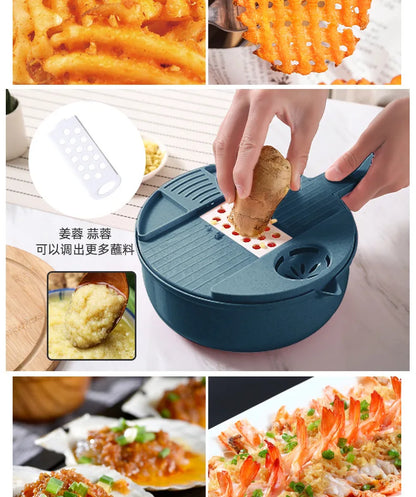 Multifunctional Vegetable Grater Slicer Kitchen Gadget