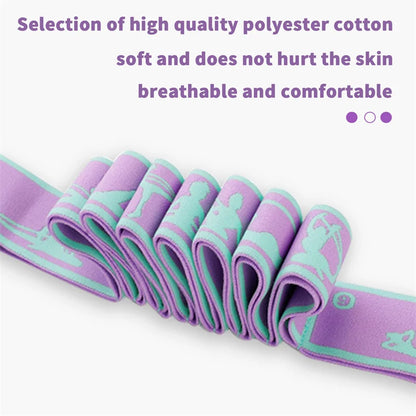 Elastic Yoga Resistance Band Pilates Dance Stretching Belt