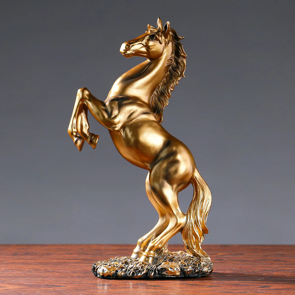 Home Resin Victory Horse Statue Animal Figurines