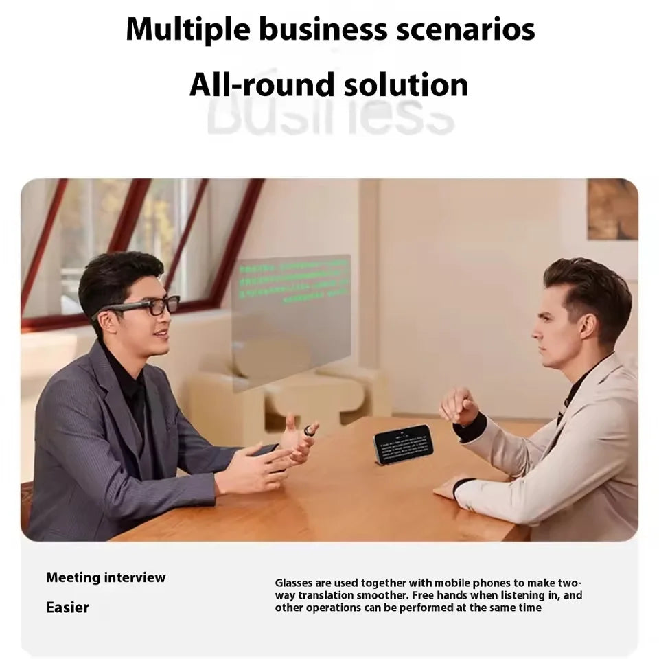INMO Go2 Smart AR Translation Glasses Wireless AI Assistant