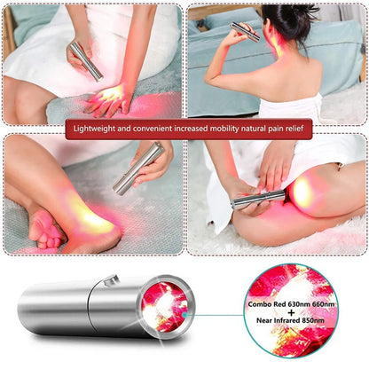 Blue & Red Light Therapy Device with 5 Wavelengths
