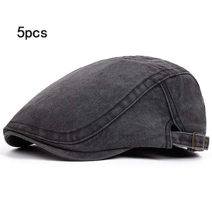 Vintage Painter Beret Unisex Fashion Flat Visor Cap
