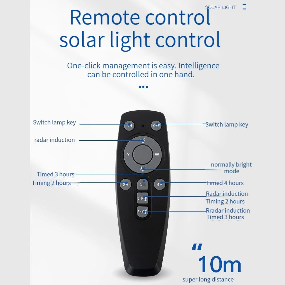 Solar Flood Lights Outdoor Security Lights for Parking Yard