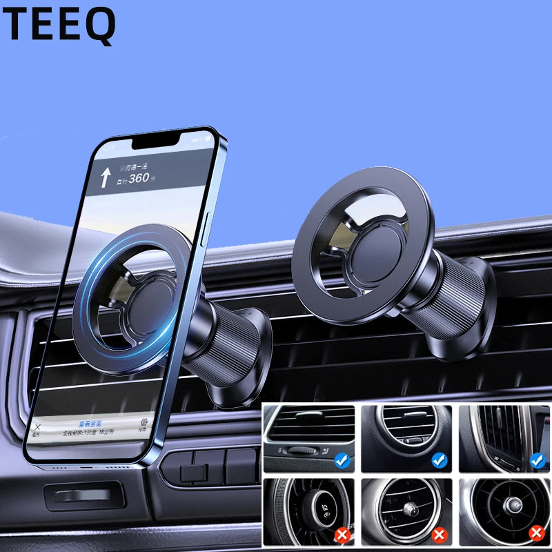 Magsafe Car Mount Magnetic Phone Holder for Car Air Vent