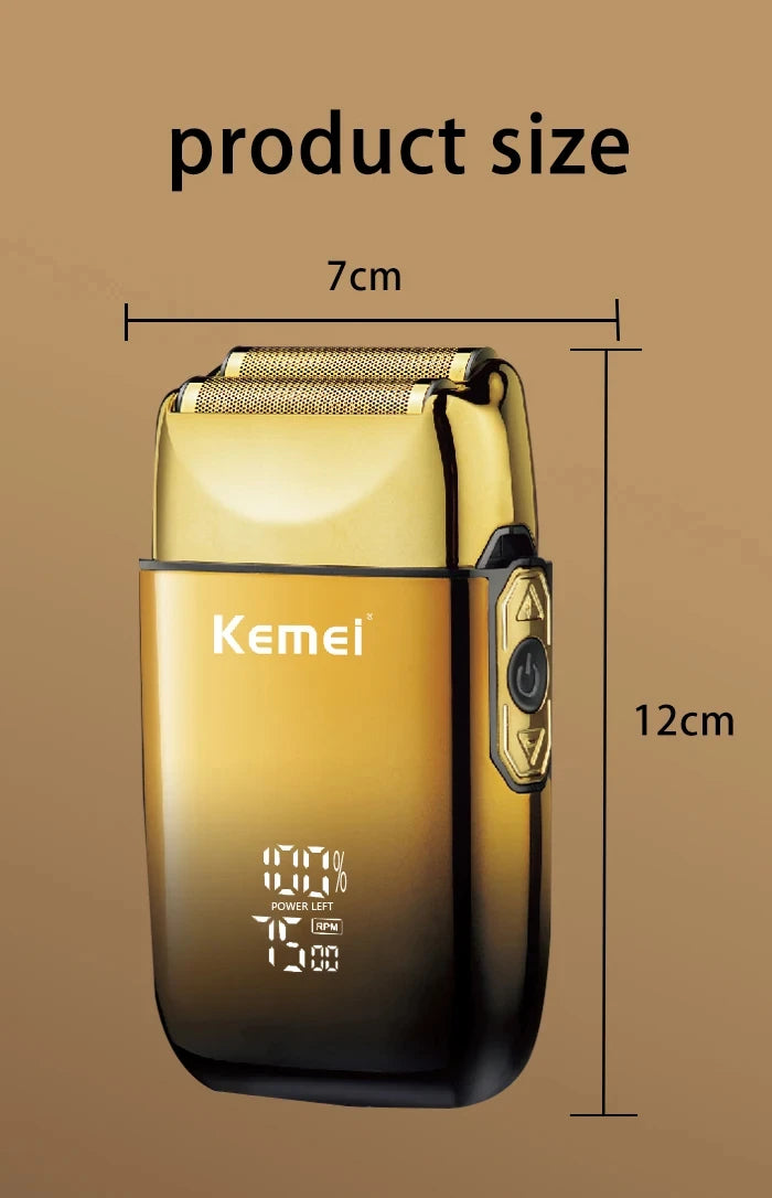Kemei KM-TX10 USB Charging Electric Shaver For Men