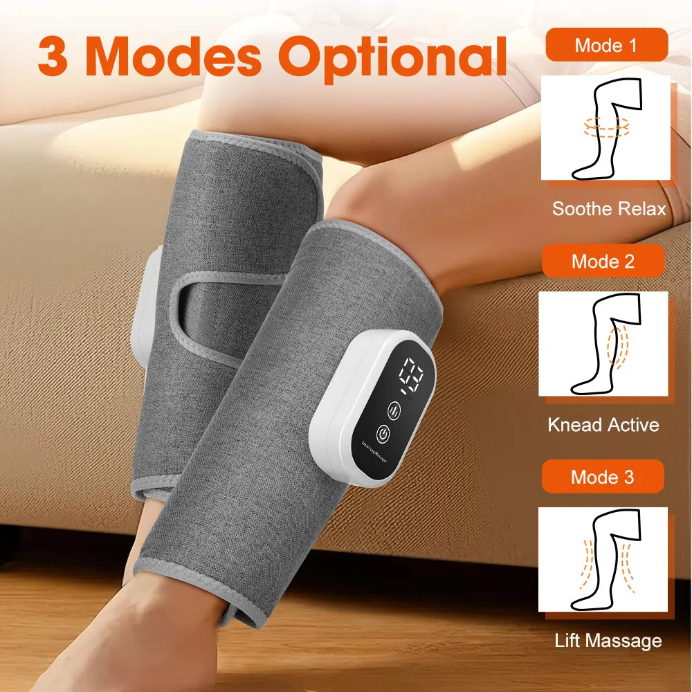 Eletric 360° Air Pressure Calf Massager Wireless Leg Massage